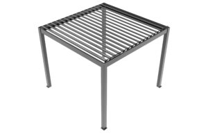Black DIY Pergola