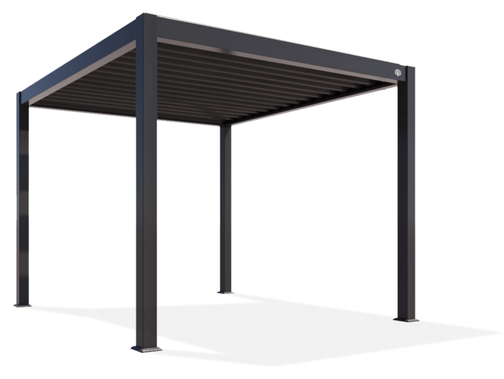 Black PatioSphere pergola